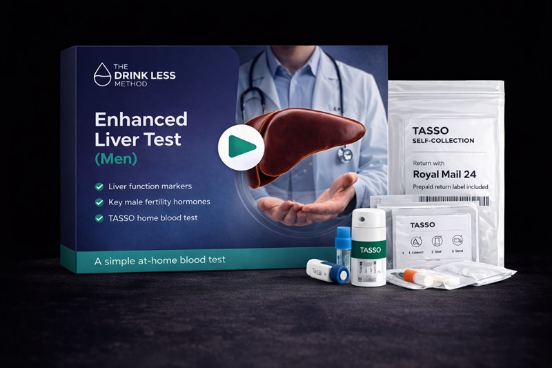 Enhanced Liver Function Blood Test for Men (Home Test Kit) £139